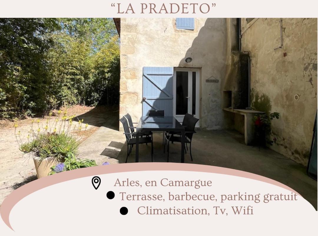 "La Pradeto" Gite Rural Camargue Αρλ Εξωτερικό φωτογραφία